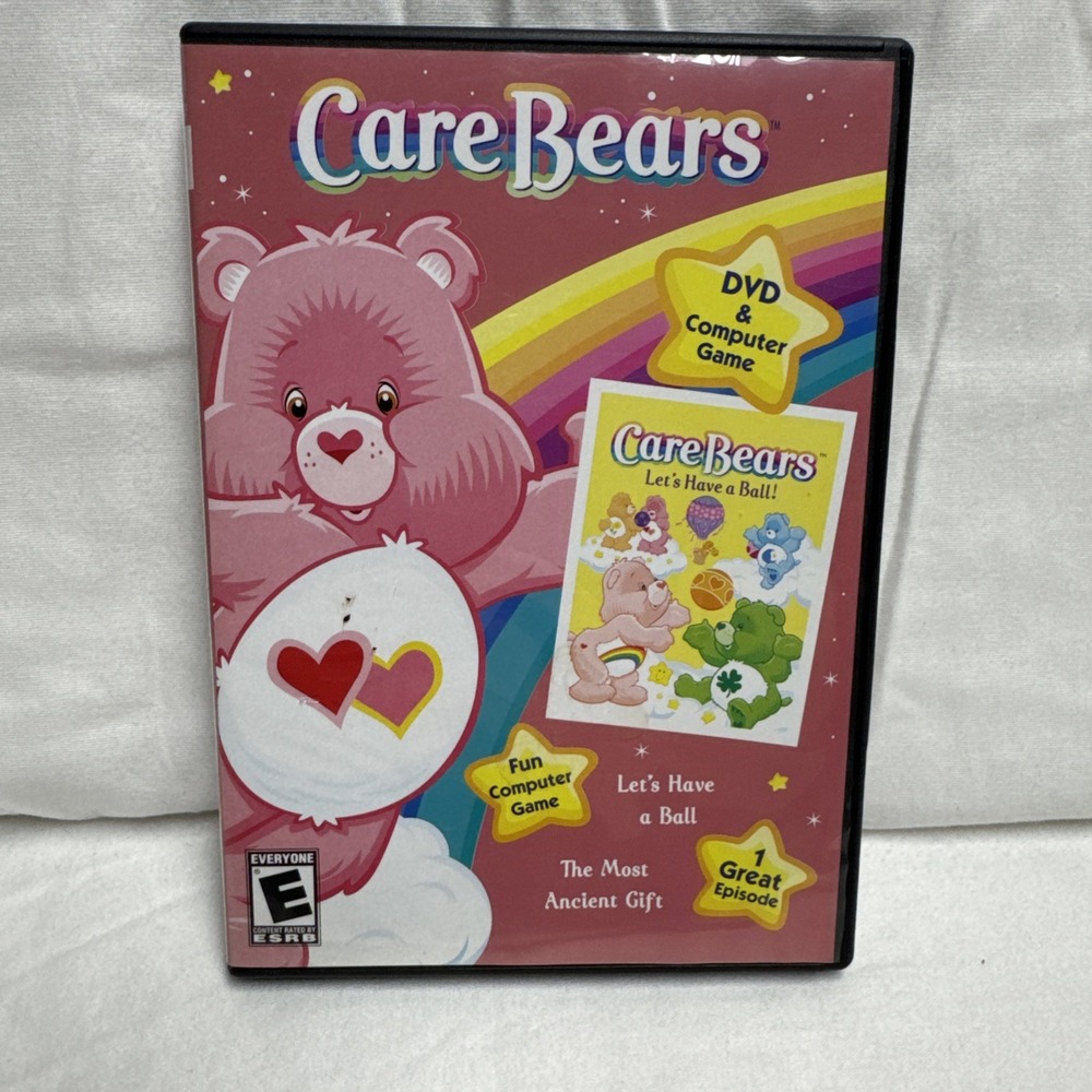 The Care Bears Music Video & Lost At Sea DVD 2006 American Greetings Rare HTF VG